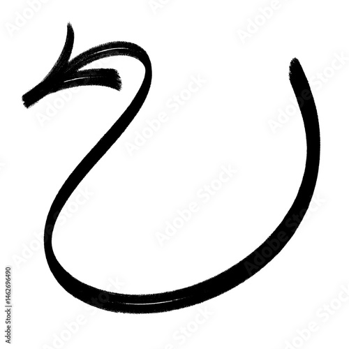 marker arrow graffiti style element