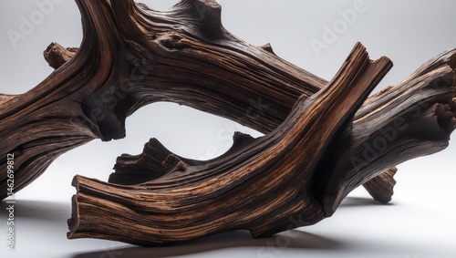 Wallpaper Mural Background of Oud and Agarwood Chips for Incense and Perfume Use with Focus on Sticks Torontodigital.ca