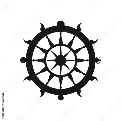 steering wheel vector illustration