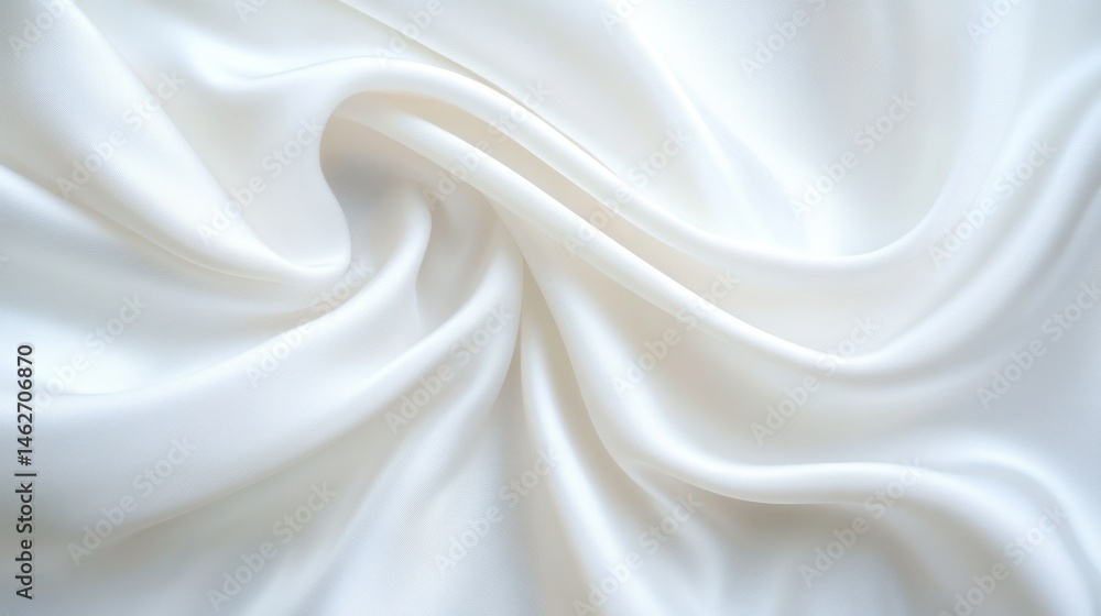 White fabric texture smooth soft draped silk background White fabric texture smooth soft draped silk background