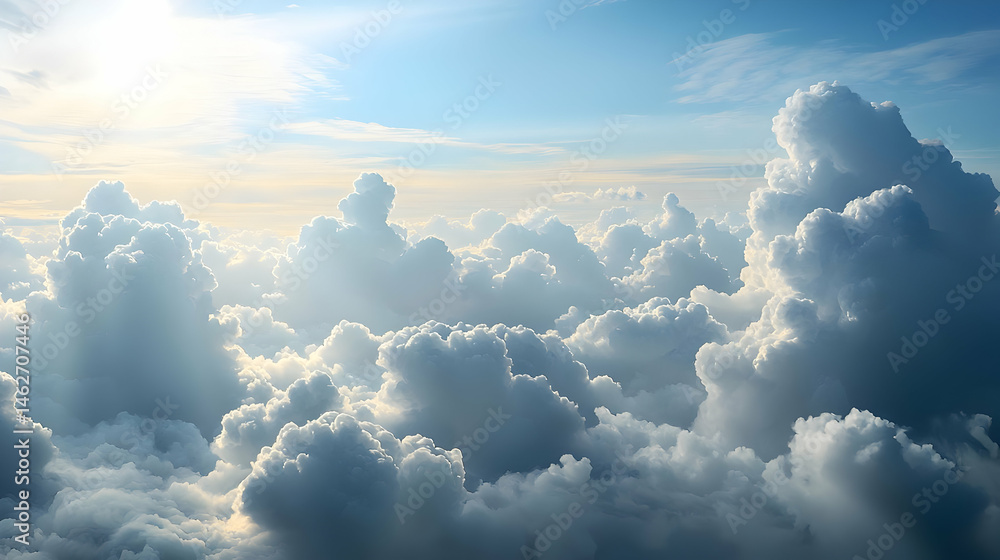 Vast Cloud Formations High Above Vast Cloud Formations High Above