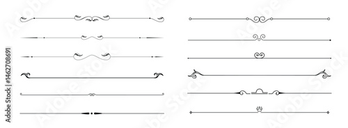 Minimalistic dividers collection