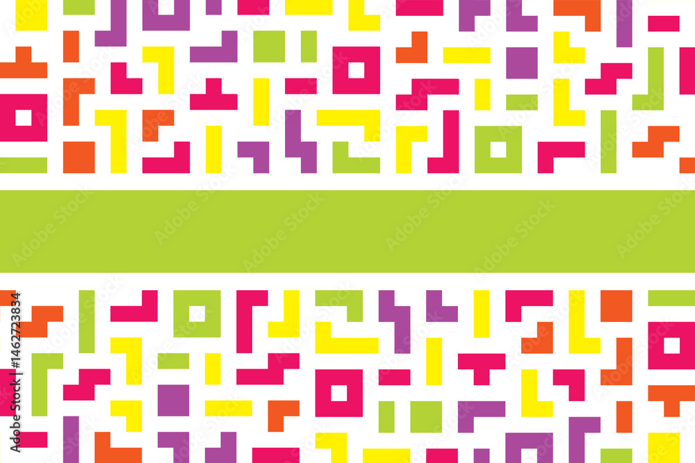 Obraz premium colorfull Abstract Geometric Background with Modern Shapes and Minimal Design
