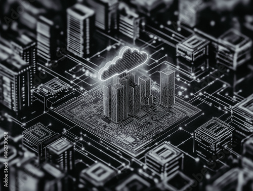 circuit board background