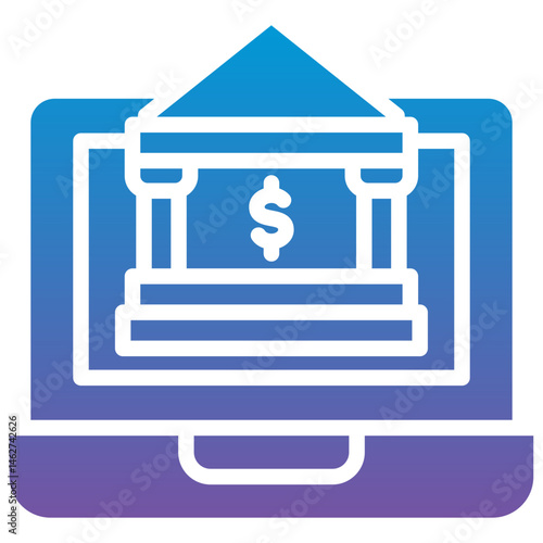 Digital Banking Icon