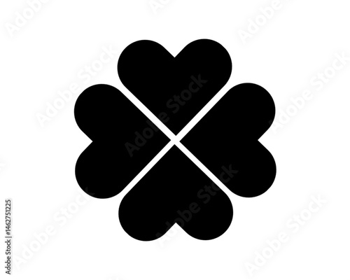 four leaf clover vector illustration