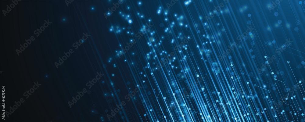 Obraz premium Abstract circuit technology concept background