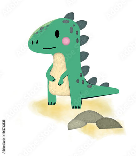 Dinozaur – ilustracja wektorowa