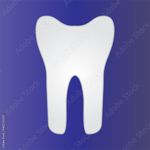Tooth Icon Illustration and nice Graphic art.