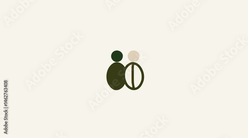 abstract green leaf