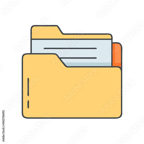 Wallpaper Mural Folder file document data information directory office business archive storage organization system Torontodigital.ca