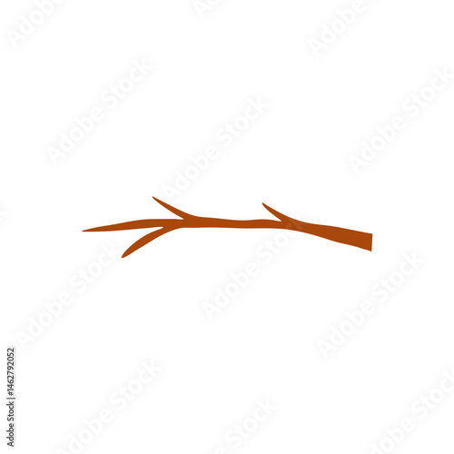 Dry tree branches vector illustration 