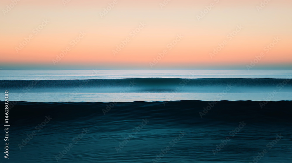 Fototapeta premium sunset over the sea