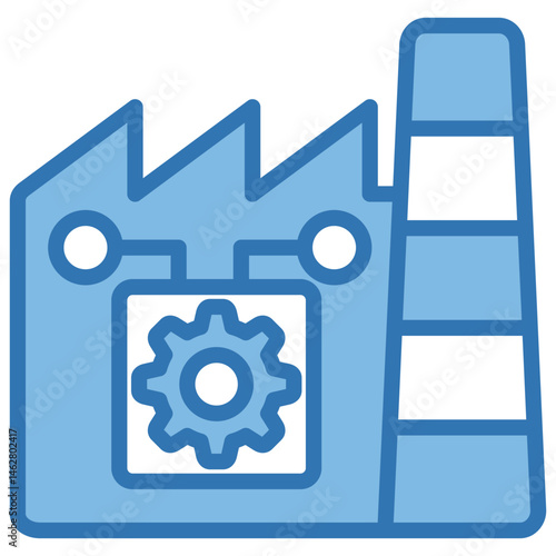 Smart Factory Icon
