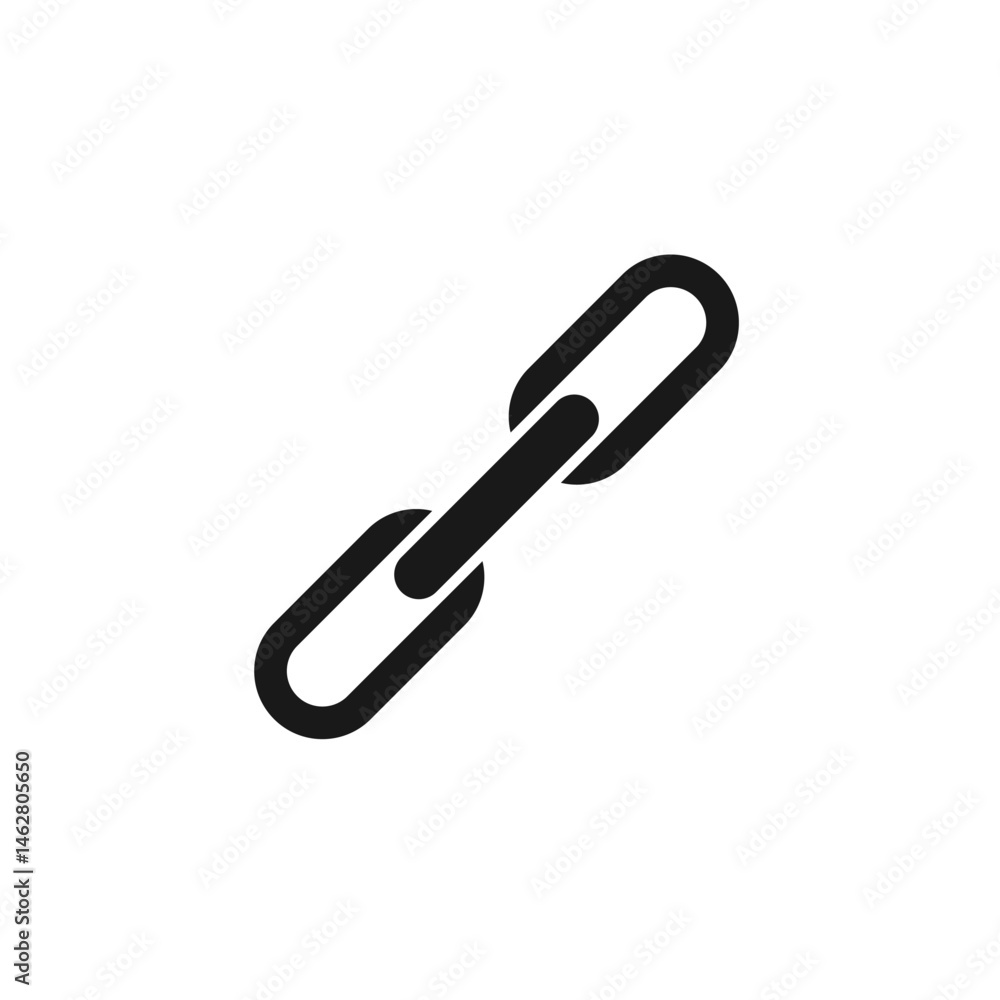 chain icon. chain Symbol sign for mobile concept and web design. Vector icon, Logo illustration, Vector graphics chain icon. chain Symbol sign for mobile concept and web design. Vector icon, Logo illustration, Vector graphics