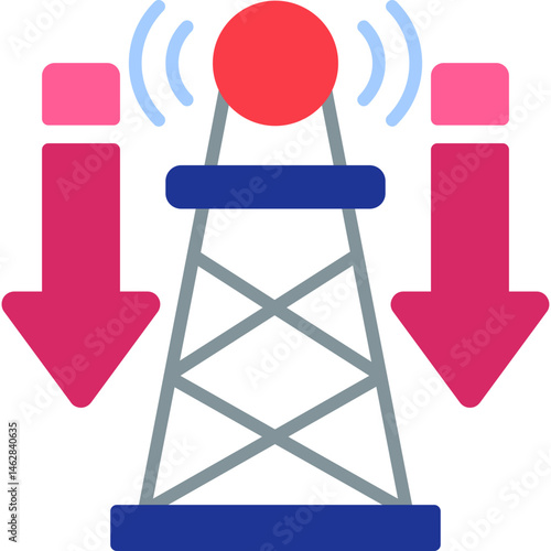 Signal Decrease Icon
