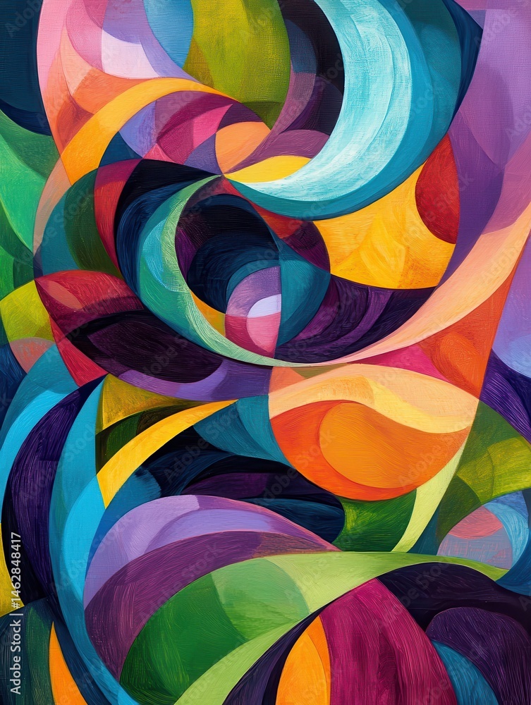 Obraz premium Vibrant abstract art