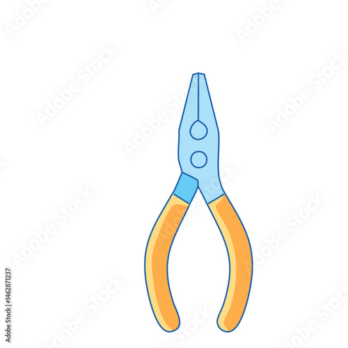 pliers isolated on white