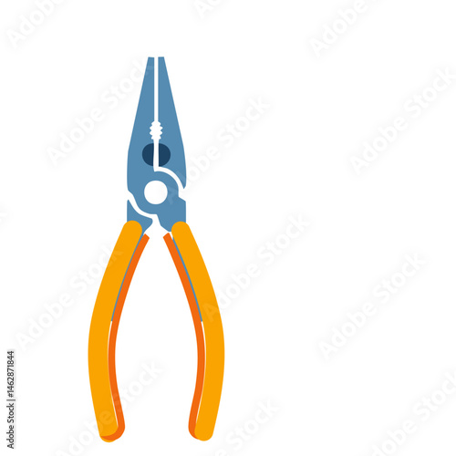 pliers isolated on white