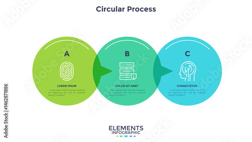 Modern Infographic Vector Banner. Business Illustration
