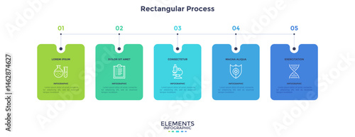 Modern Infographic Vector Banner. Business Illustration