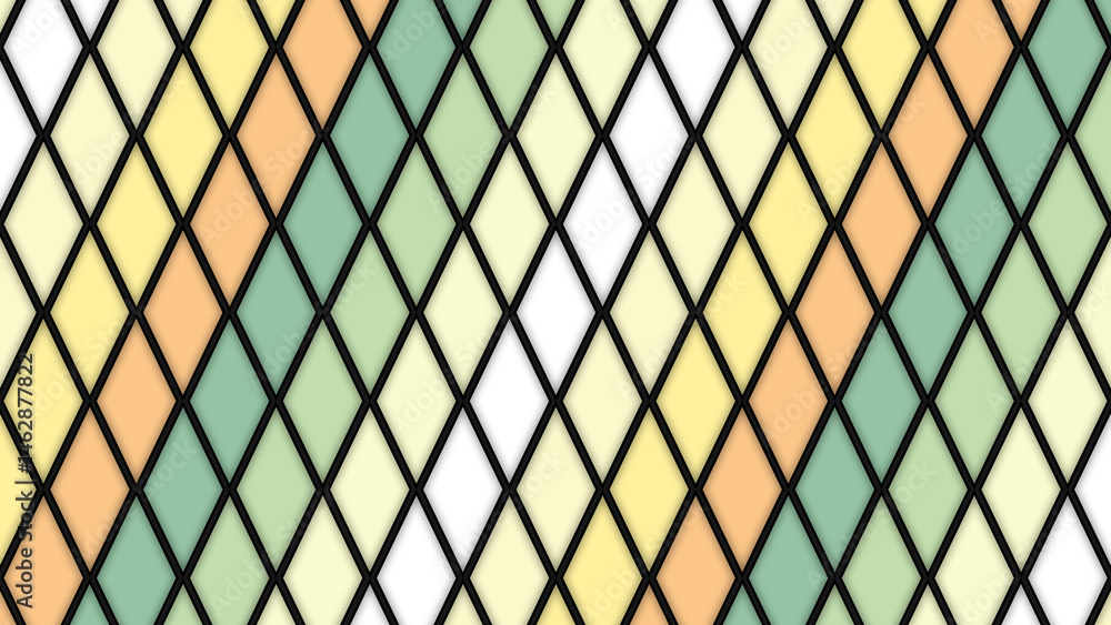 Fototapeta premium Happy Pride Month Genderflor Pride Flag Horizontal Background