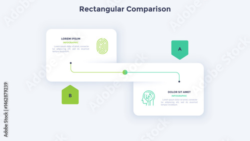 Modern Infographic Vector Banner. Business Illustration
