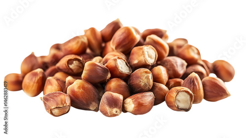 Sorghum Grain Pile, Natural Golden Hue, Clean and Detailed Background