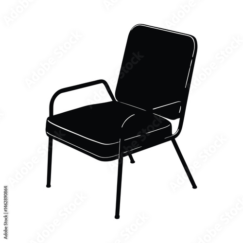 office chair isolated on white