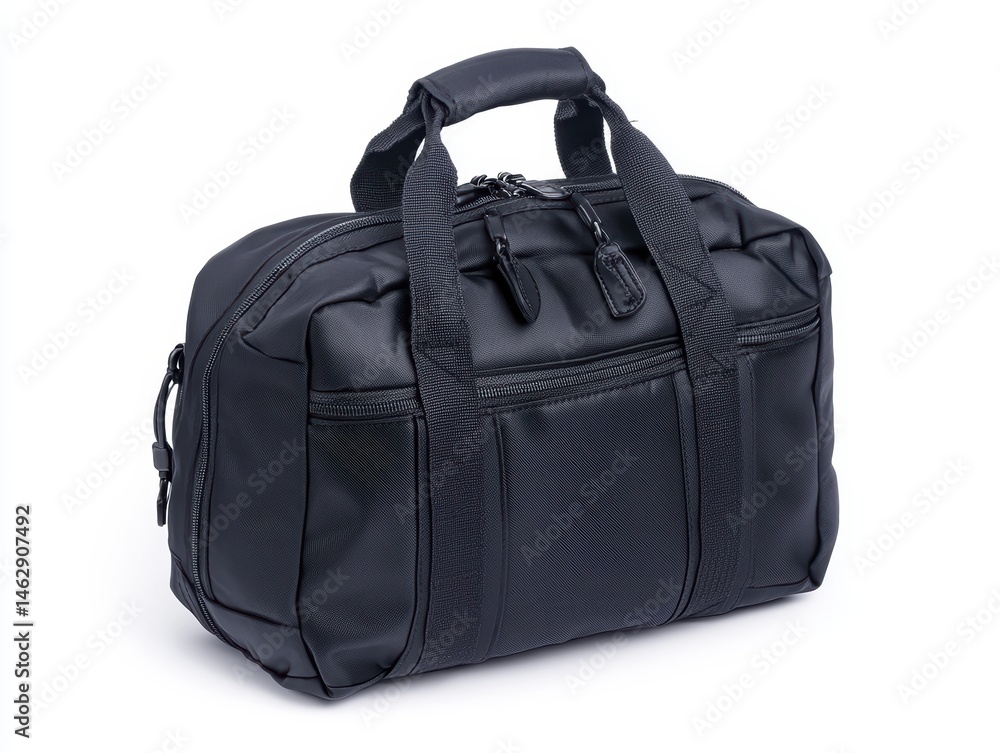Black travel duffel bag Black travel duffel bag