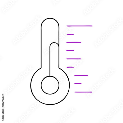  Thermometer speed and temperature icons for medical blogs, weather websites, educational materials, and climate awareness presentations
