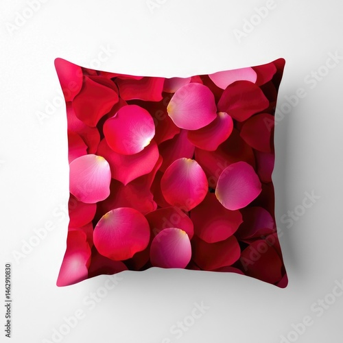 Pink Petal Pillow