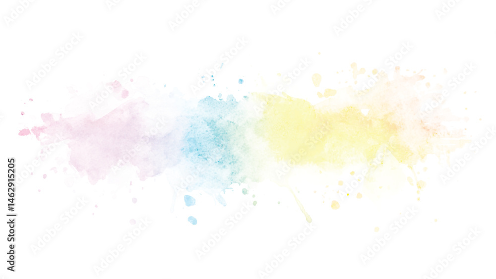 Fototapeta premium colorful watercolor background.