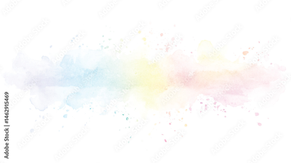 Obraz premium colorful watercolor background.