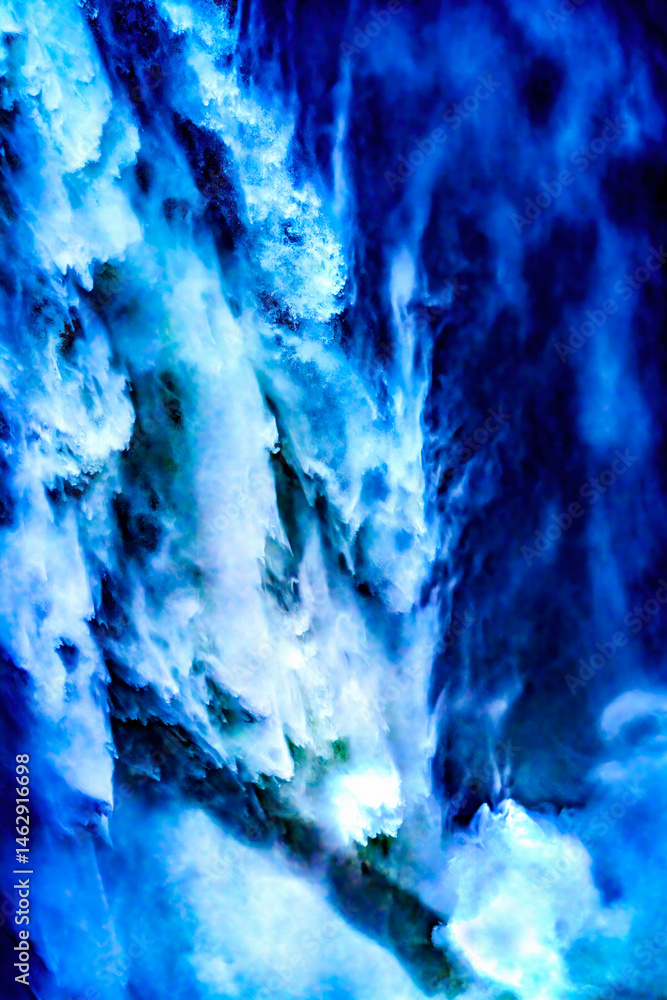 Snoqualme Falls Waterfall Abstract Washington State Pacific Northwest