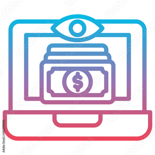 Digital Cash Icon