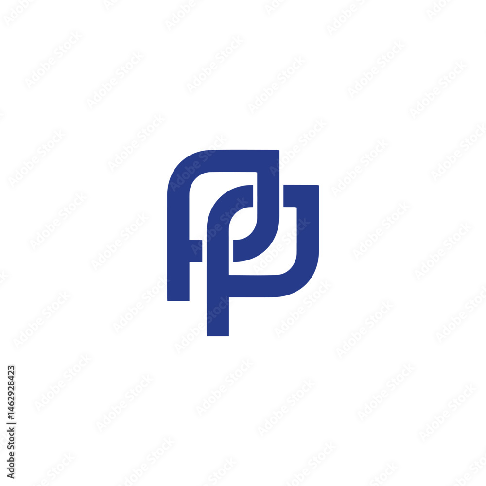 Logo Letter PP Simple Design Logo Letter PP Simple Design