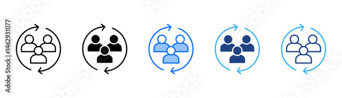 Inclusion Icon Set With Multiple Style Collection 