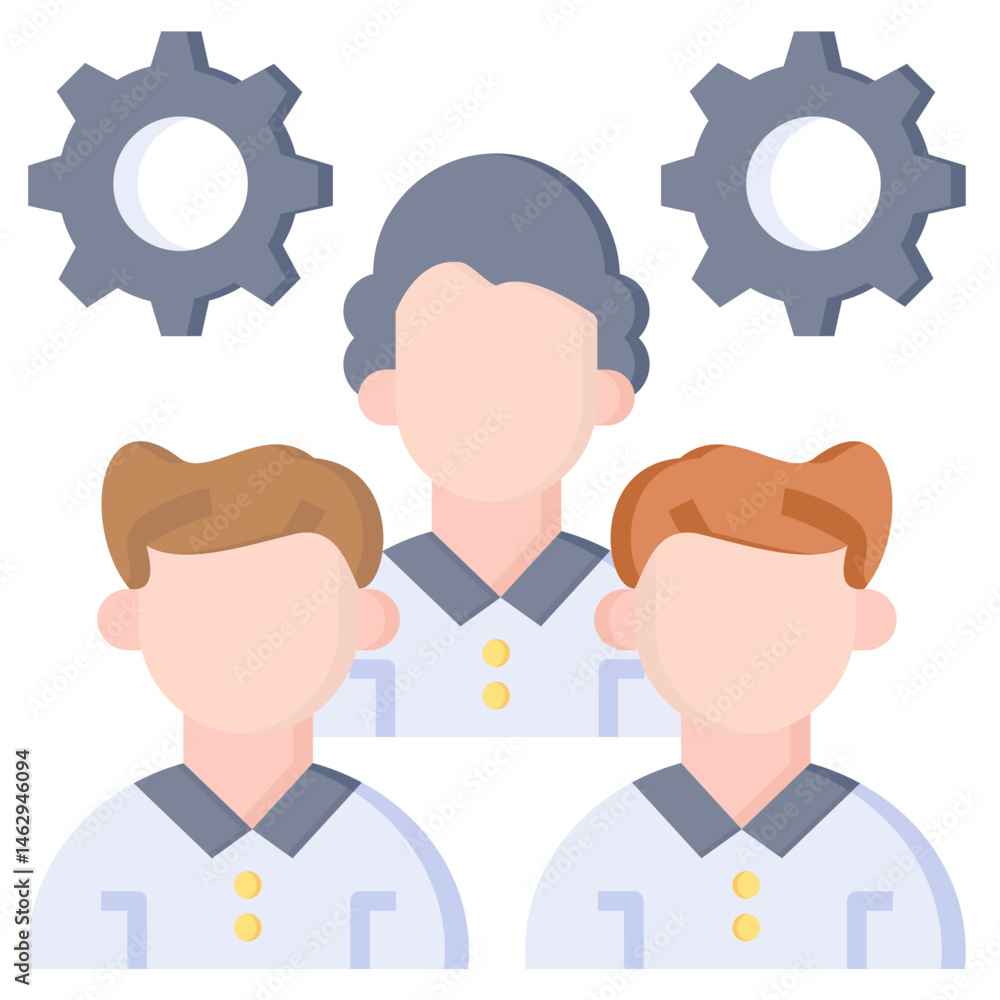 Fototapeta premium Employee Icon