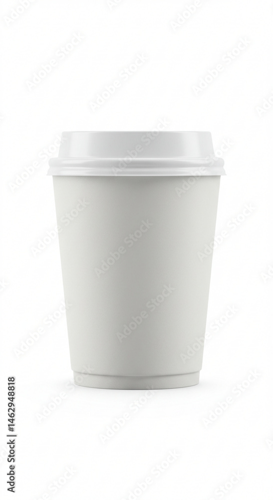 white plastic cup white plastic cup
