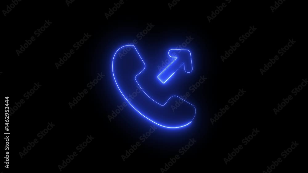 Calling icon concept animation background. Incoming call ring icon background Technology phone calling icon animation handset icon animation. Calling icon concept animation background. Incoming call ring icon background Technology phone calling icon animation handset icon animation.