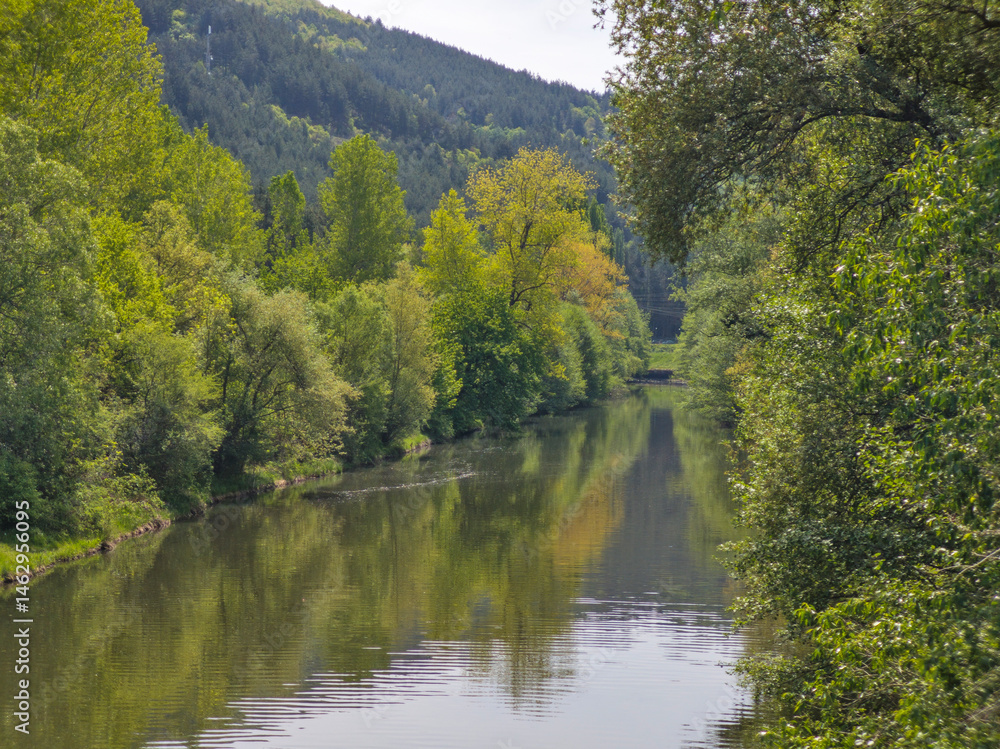 Spring Landscape of Pancharevo lake, Bulgaria