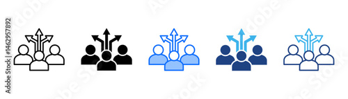 Versatile Icon Set With Multiple Style Collection 