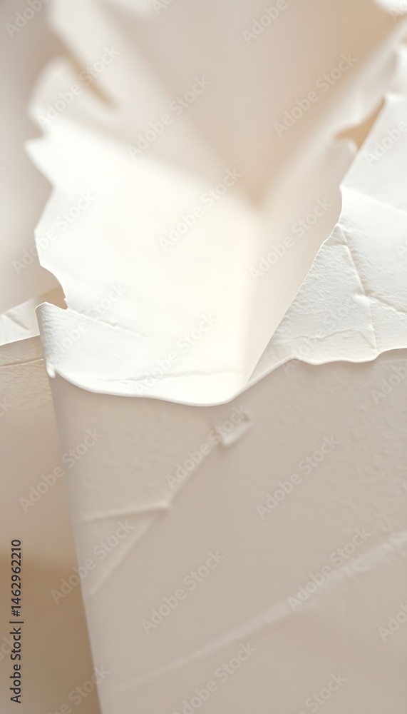 close up of a white object on a table close up of a white object on a table
