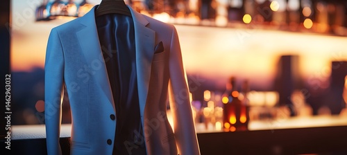 Showcasing a trendy cropper coat look designed for fashion-forward streetwear moments