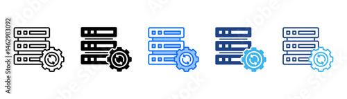 Restore Icon Set With Multiple Style Collection 
