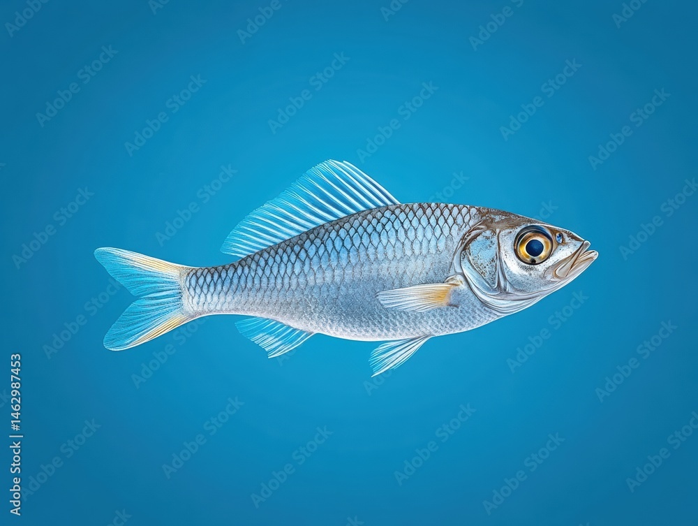 Fototapeta premium Silhouette of a Fish