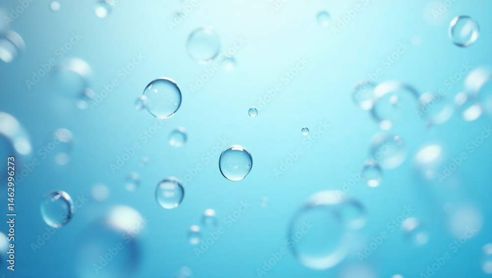 Bubbles in Clear Blue Water, perfect for creative designs Bubbles in Clear Blue Water, perfect for creative designs