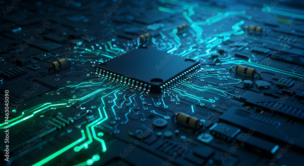 Microchip Computer Processor Technology