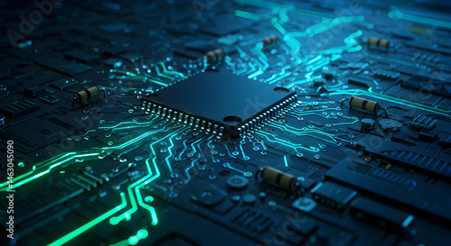 Microchip Computer Processor Technology